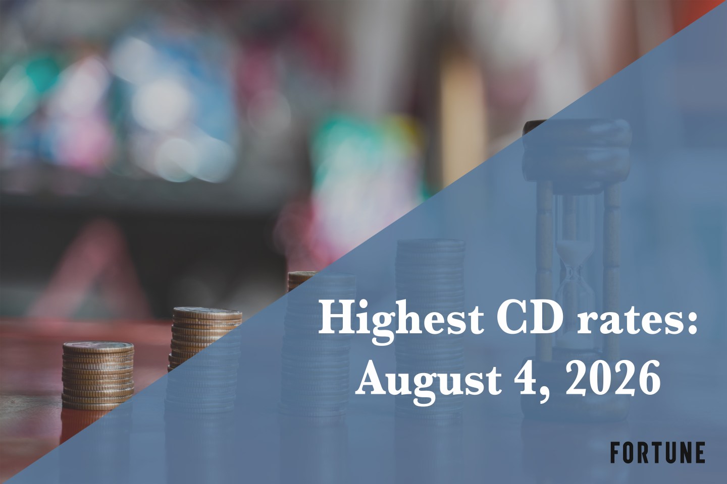 Top CD rates today, Aug. 4, 2026: Lock in up to up to 4.50%