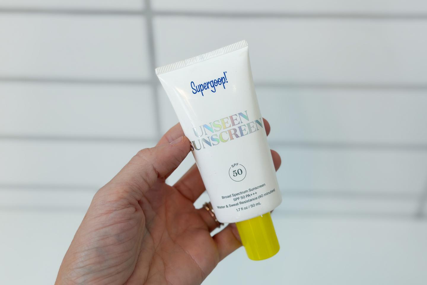 Supergoop as best sunscreen for face