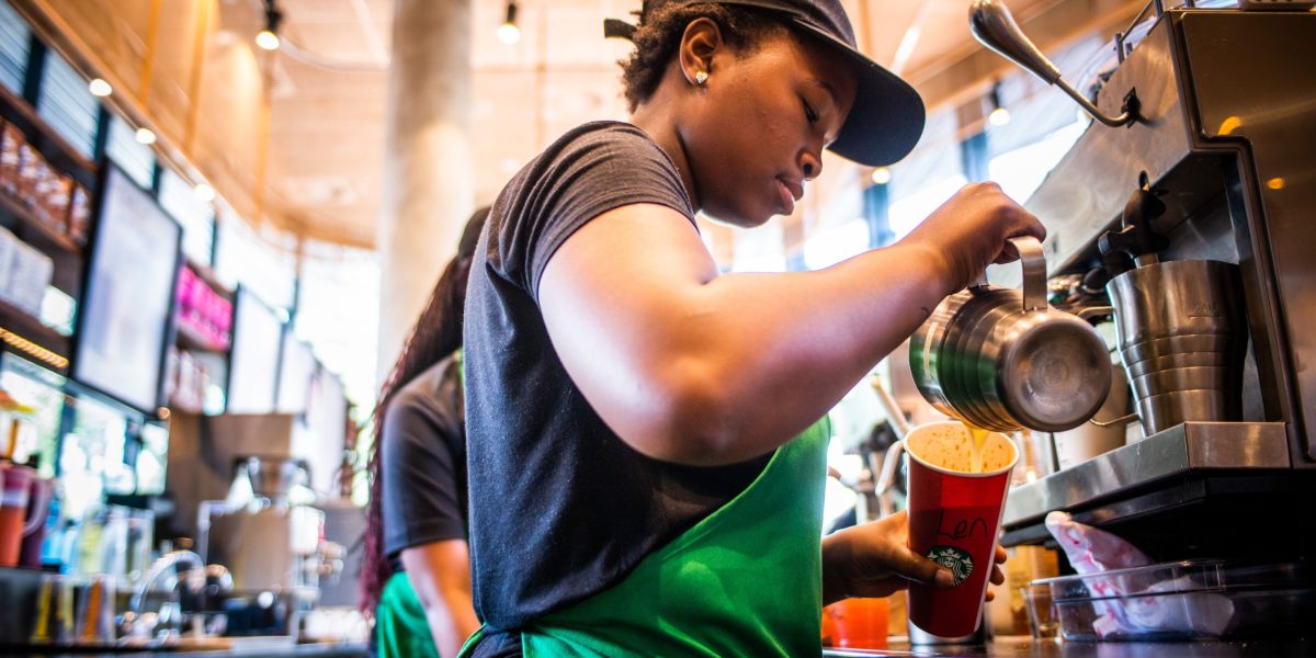 Starbucks is discontinuing a blending powder for drinks after particles went ‘airborne' and left baristas coughing and falling ill