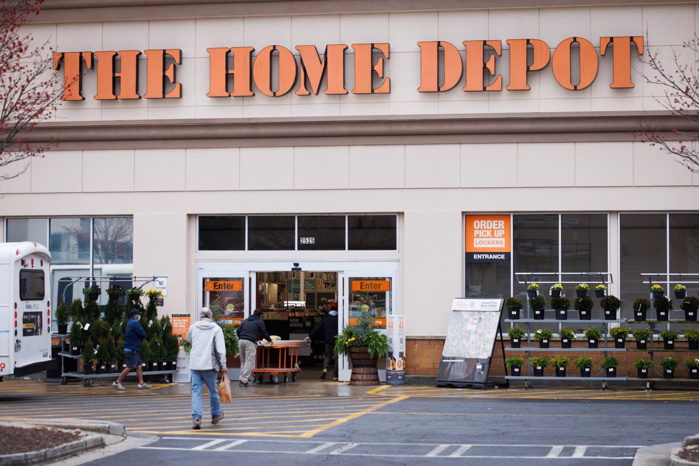 A Home Depot store in Atlanta, Georgia.