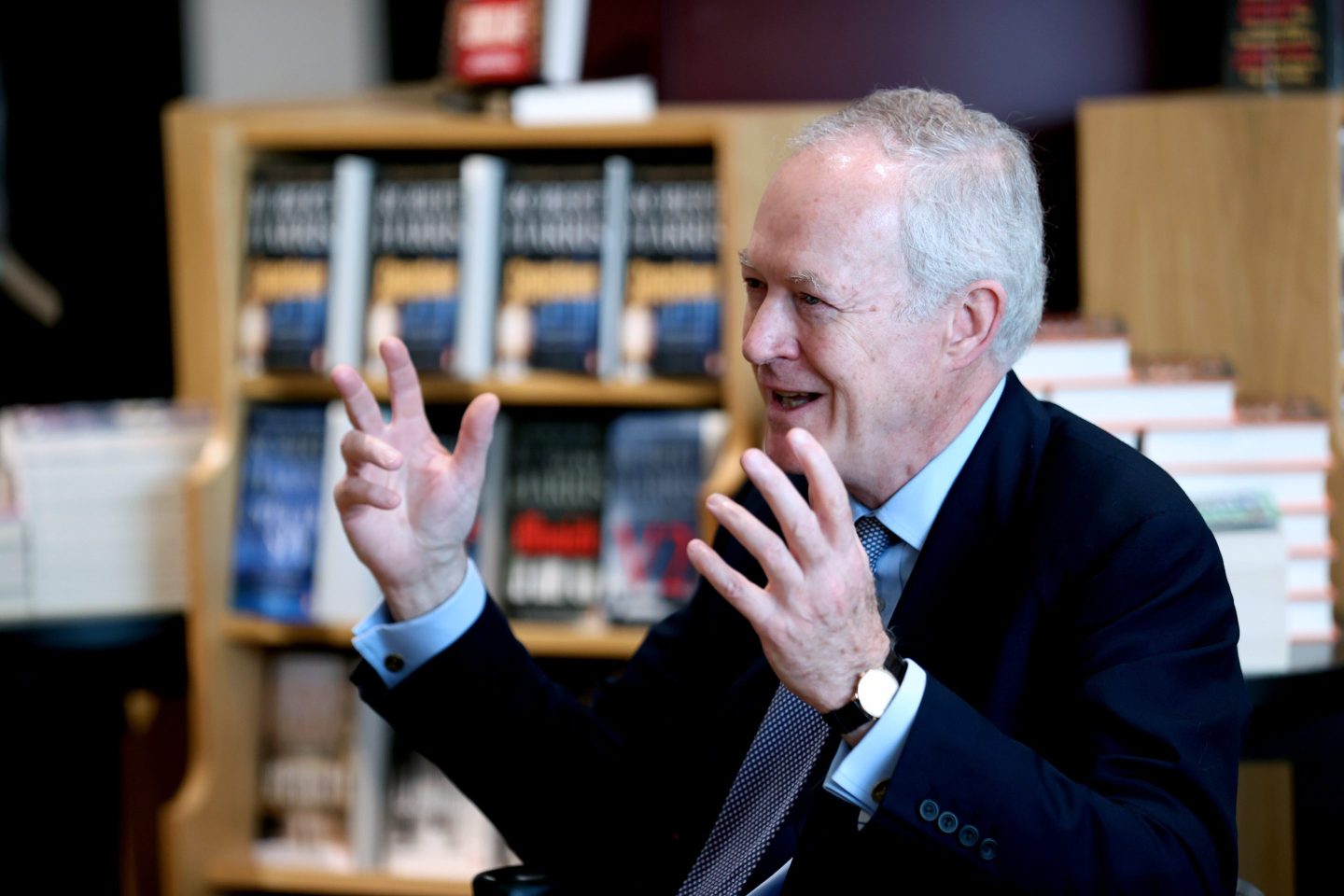 Barnes & Noble CEO James Daunt was a Carnival Cruise ship officer before building his bookstore empire