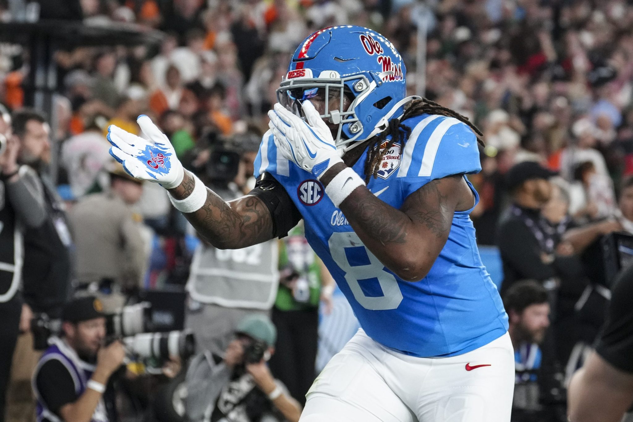 College sports and ‘amateurism’ become the new ‘professional’ as an NFL player fights to return to school
