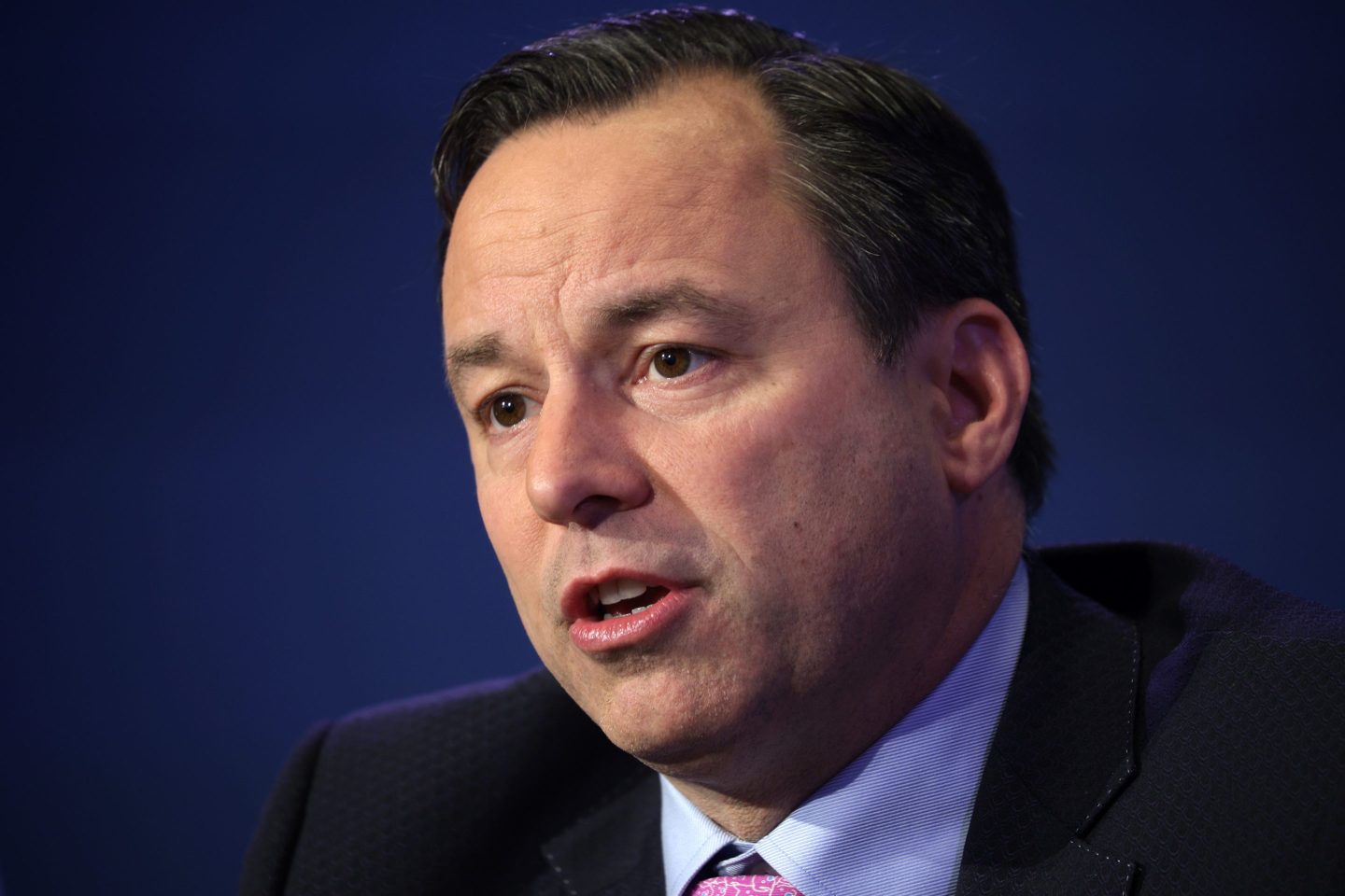 CEO of GE Vernova Scott Strazik speaks at the Semafor World Economy 2026 summit on April 15, 2026 in Washington, DC.