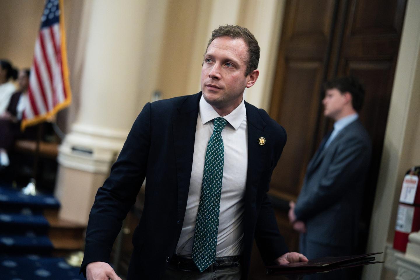 Rep. Max Miller, R-Ohio, attends the Ways and Means Committee hearing on the priorities of the Treasury Department in Longworth building on Thursday, June 4, 2026.
