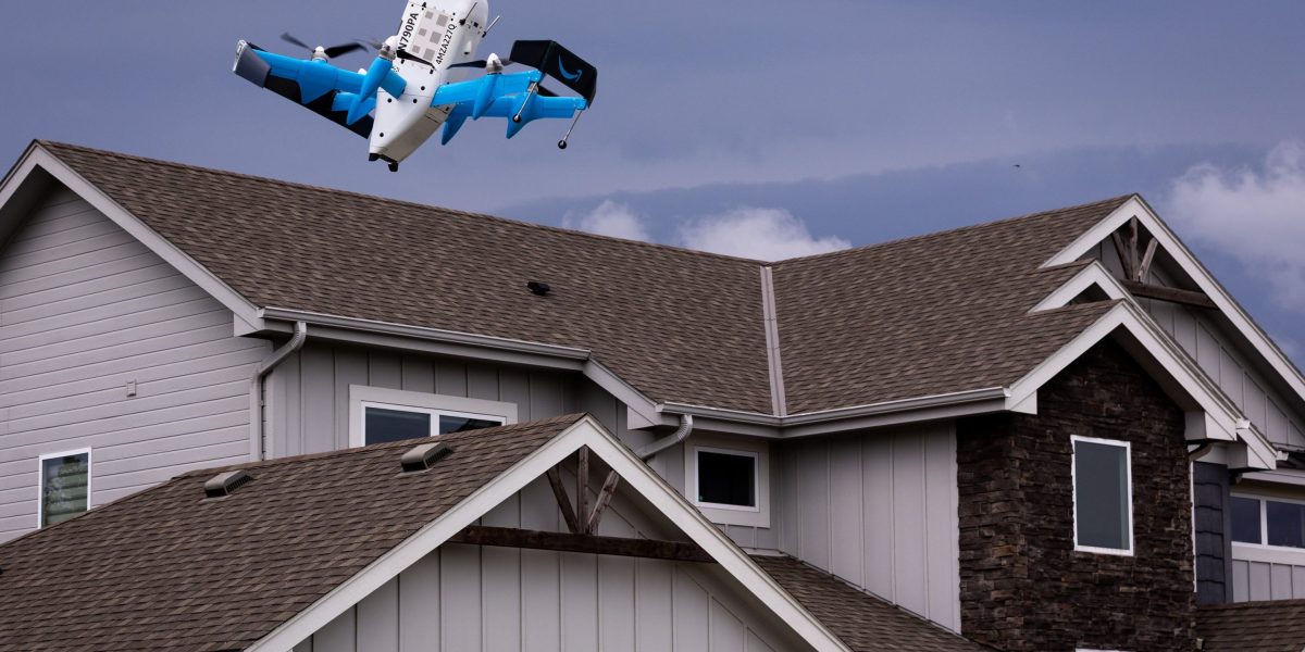 Amazon, Uber, DoorDash, and Walmart are taking the delivery wars to the skies