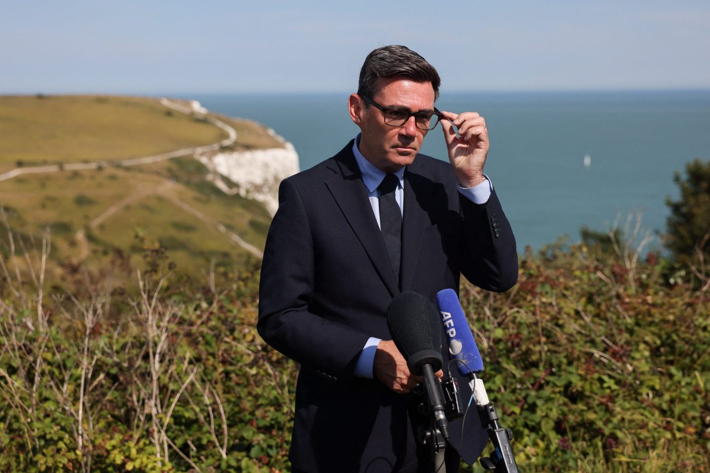 UK’s Burnham pledges ‘relentless’ focus on illegal migration