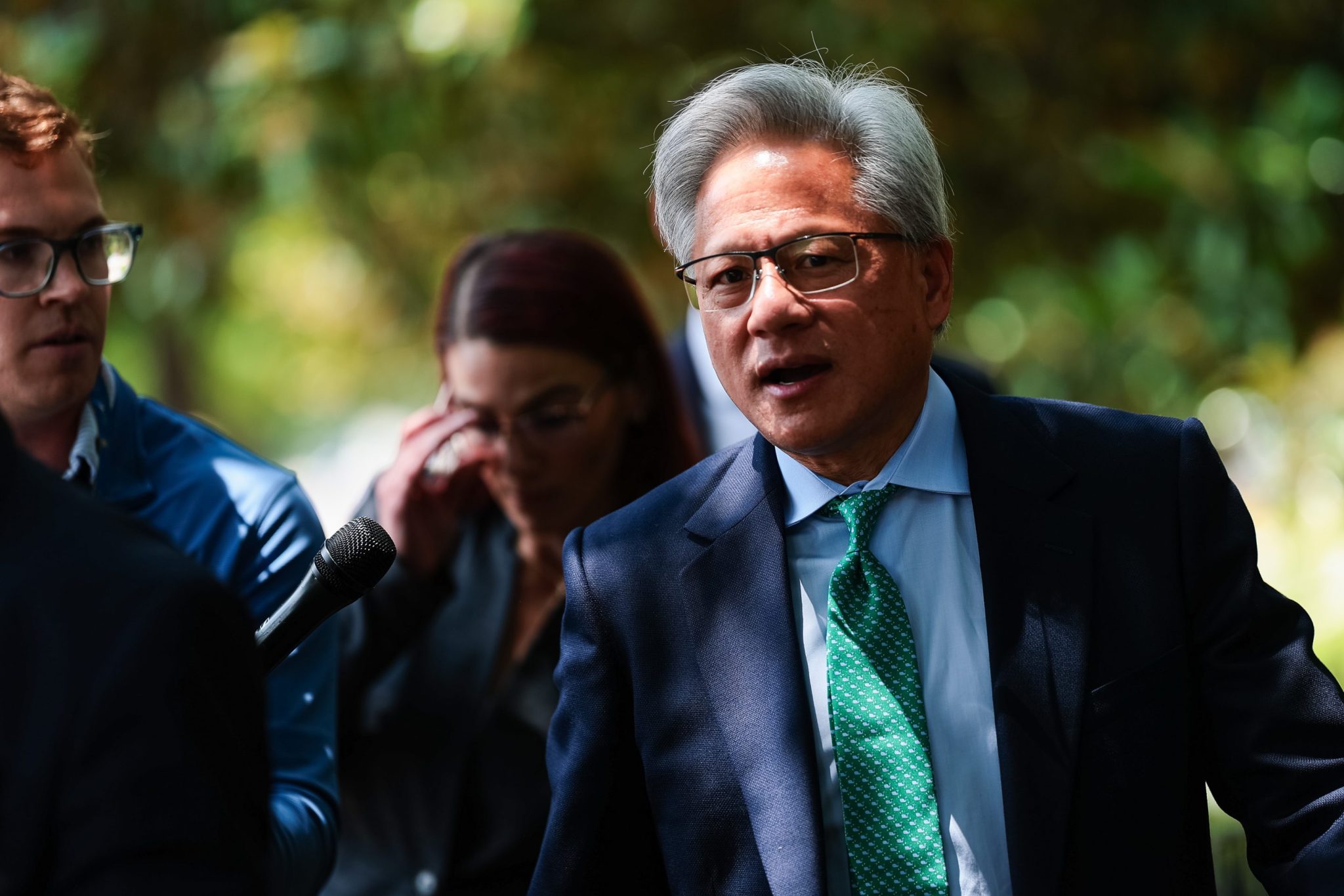 ‘I’m in favor of taxes,’ says Nvidia’s Jensen Huang—but he doesn’t agree with Bill Gates on his plan to slow an AI fallout