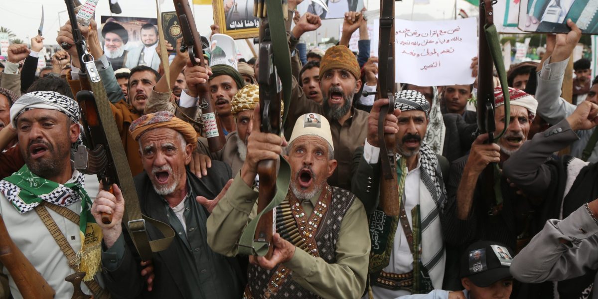 Iran-backed Houthi rebels attack key Red Sea port and Saudi Aramco refinery as fighting escalates