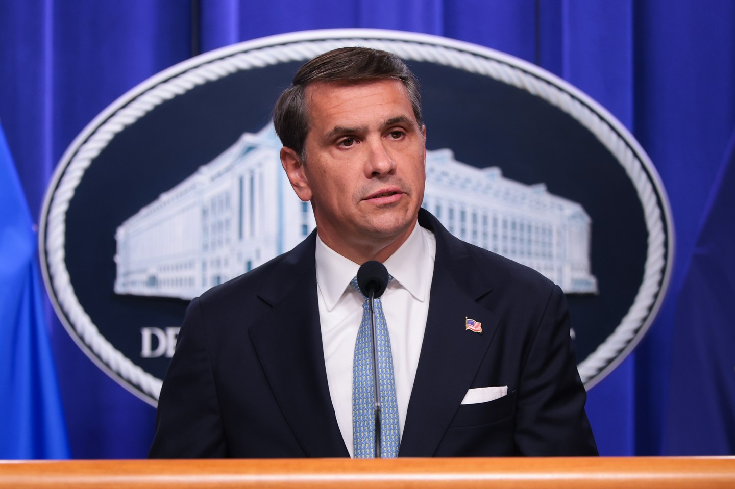 Blanche defends reflecting pool prosecutor who angered Trump