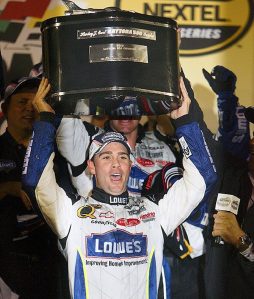 Retired racer Jimmie Johnson credits his multimillion-dollar success to shining his shoes and arriving 10 minutes early Retired racer Jimmie Johnson credits his multimillion-dollar success to shining his shoes and arriving 10 minutes early