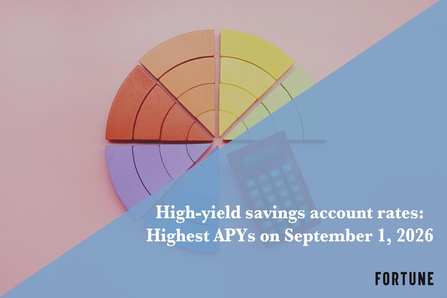 Today’s top high-yield savings rates: Up to 4.50% on Sept. 1, 2026