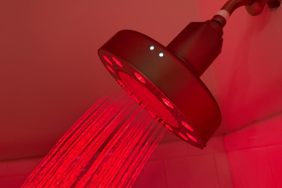 HigherDose Shower Head as Best Red Light Therapy Device for Hair Growth
