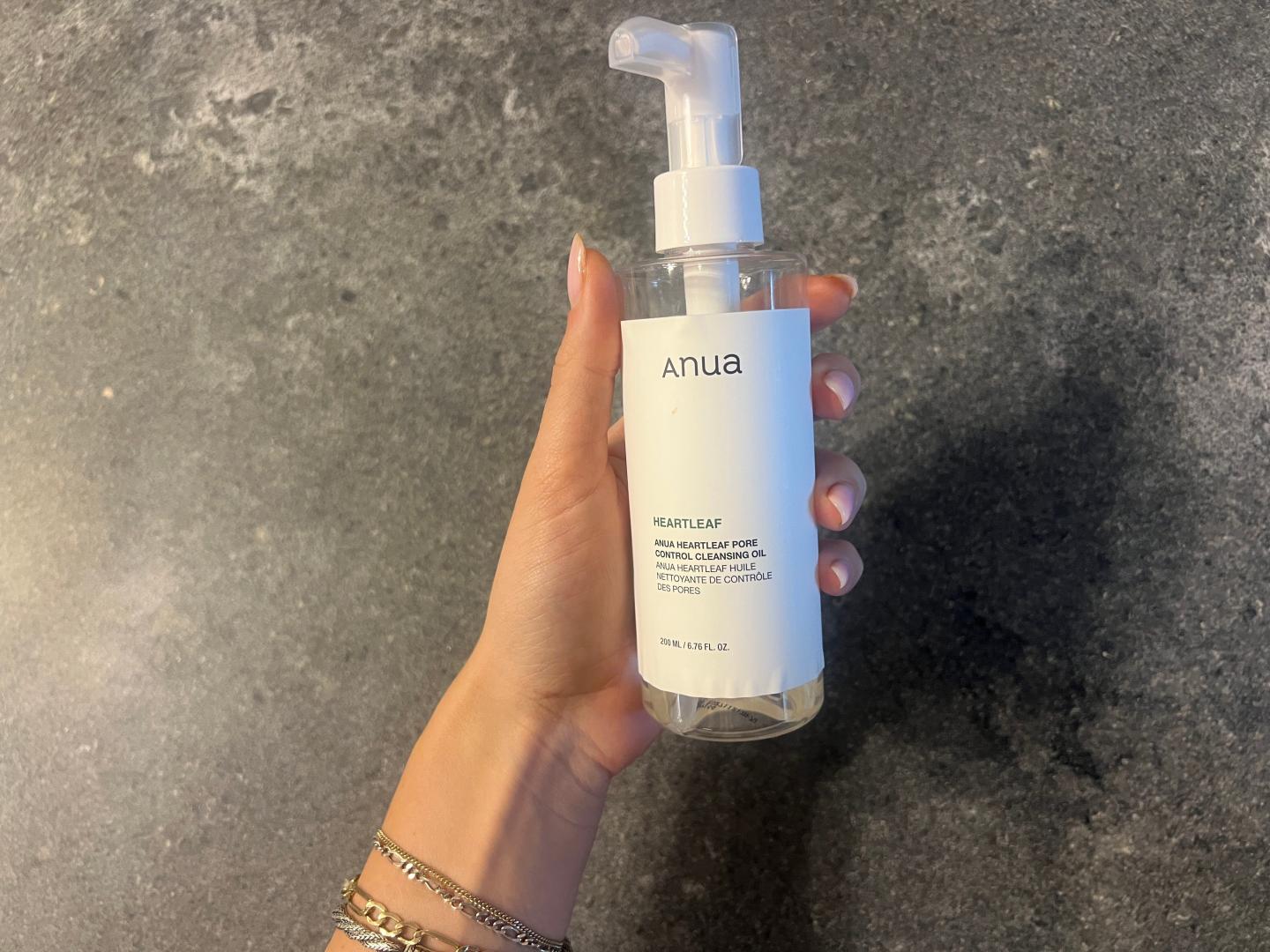 Anua as best facial cleanser 