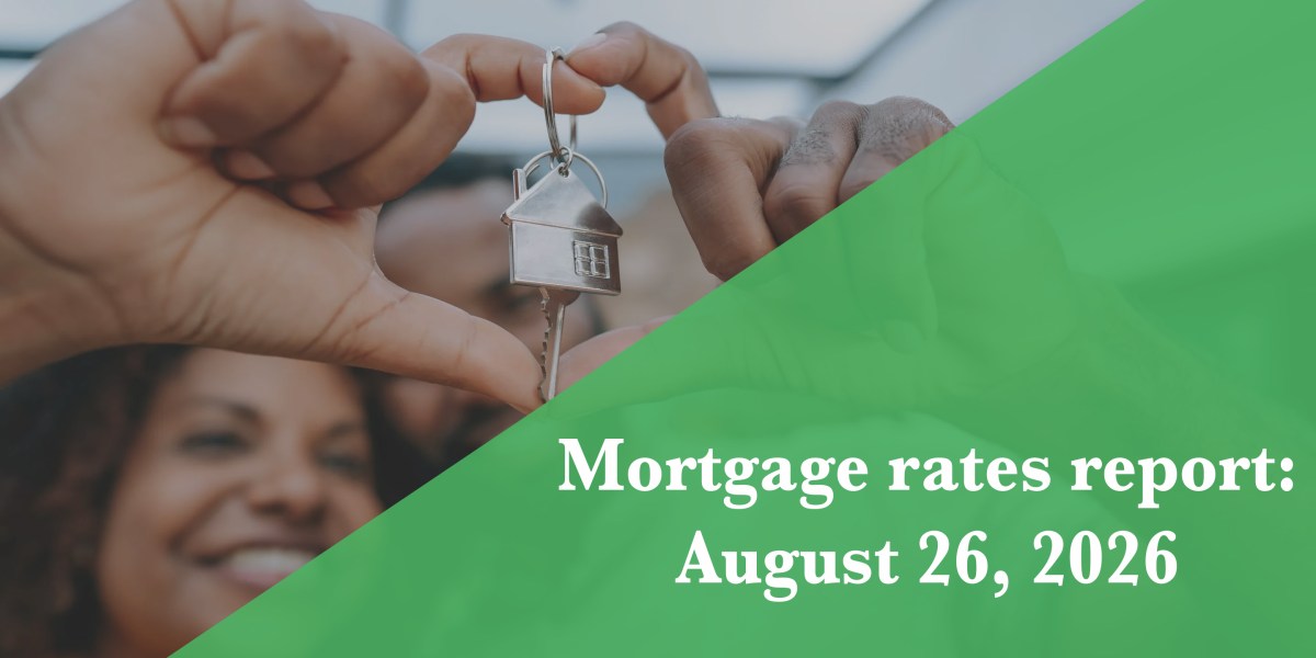 Mortgage rates Wednesday, Aug. 26, 2026