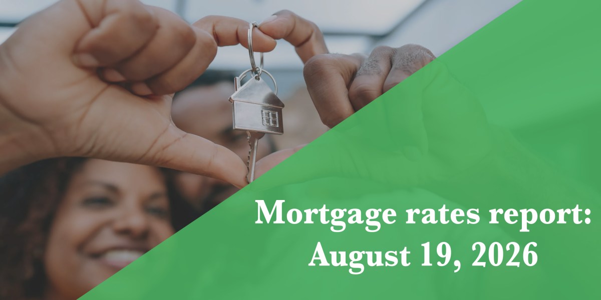 Mortgage rates Wednesday, Aug. 19, 2026