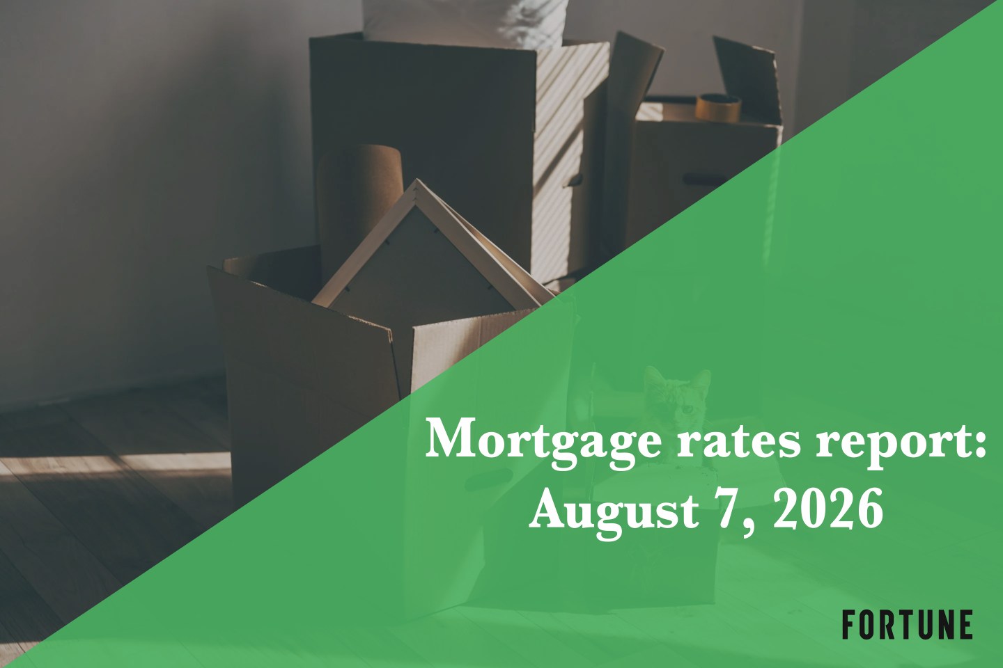 Mortgage rates today, Aug. 7, 2026