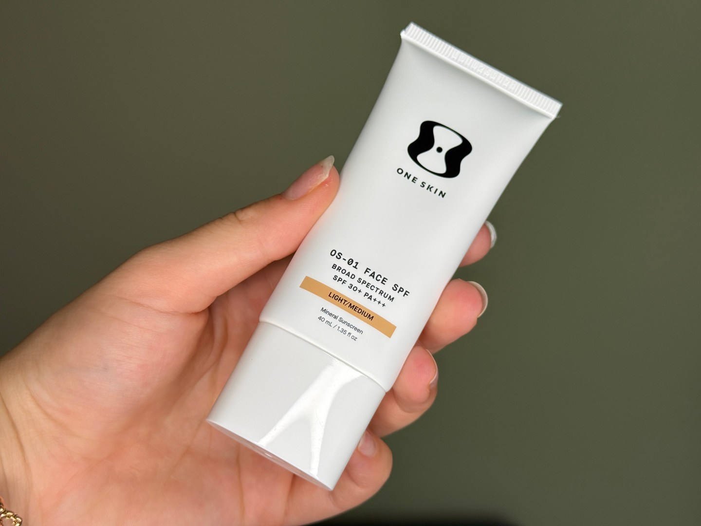 One Skin as best sunscreen for face