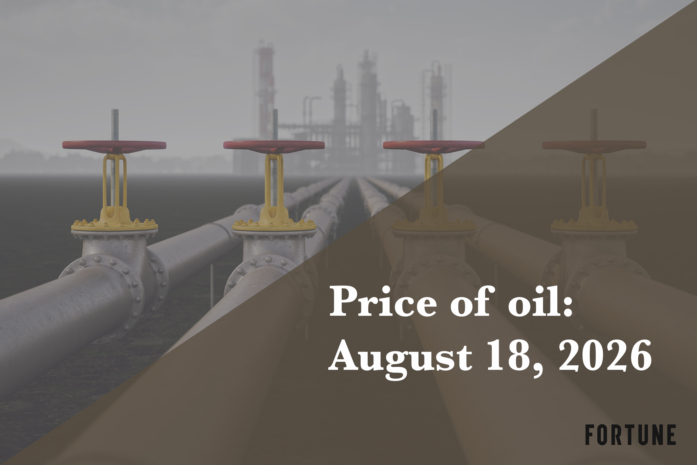 fortune.com - Joseph Hostetler - Current price of oil as of Aug. 18, 2026