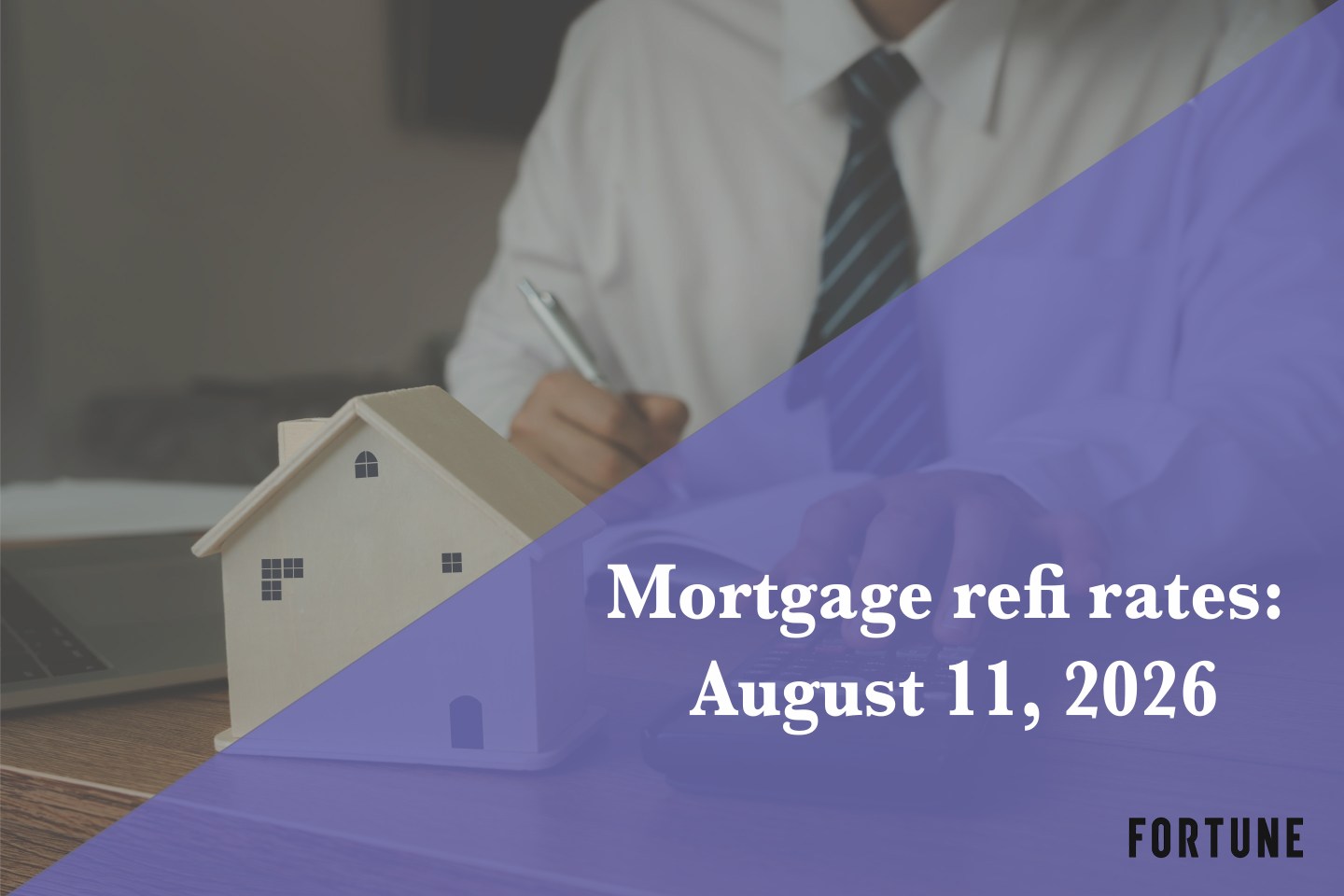 Current refi mortgage rates report for Aug. 11, 2026