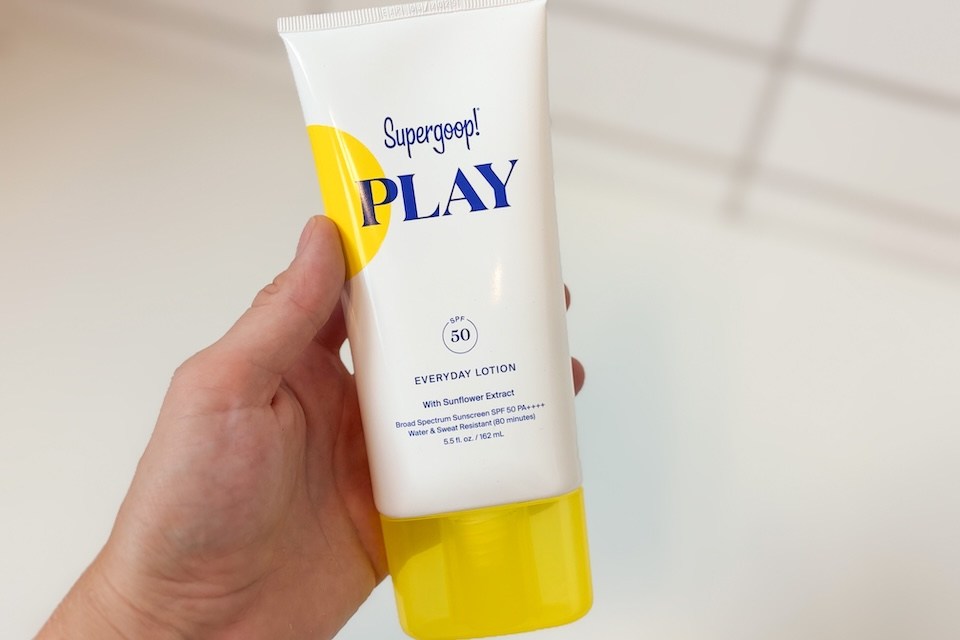 Supergoop! PLAY as best sunscreen