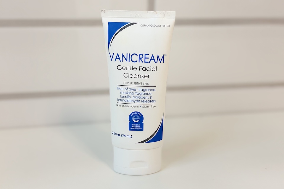 Vanicream as the best face cleanser