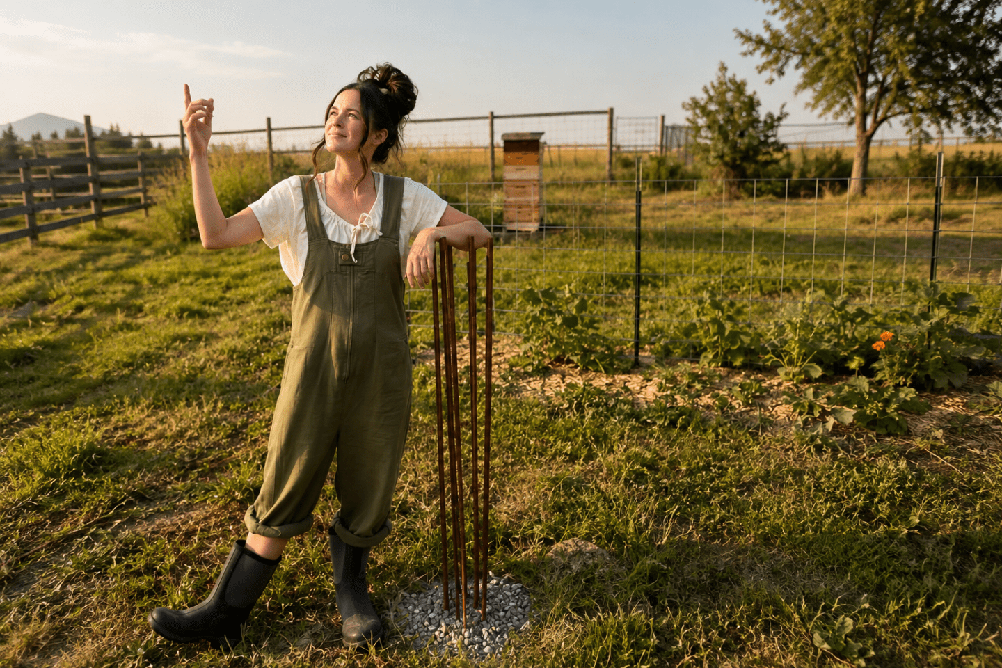 Meet a 29-year-old influencer who calls herself a tradwife—but she’s really more of a homesteader