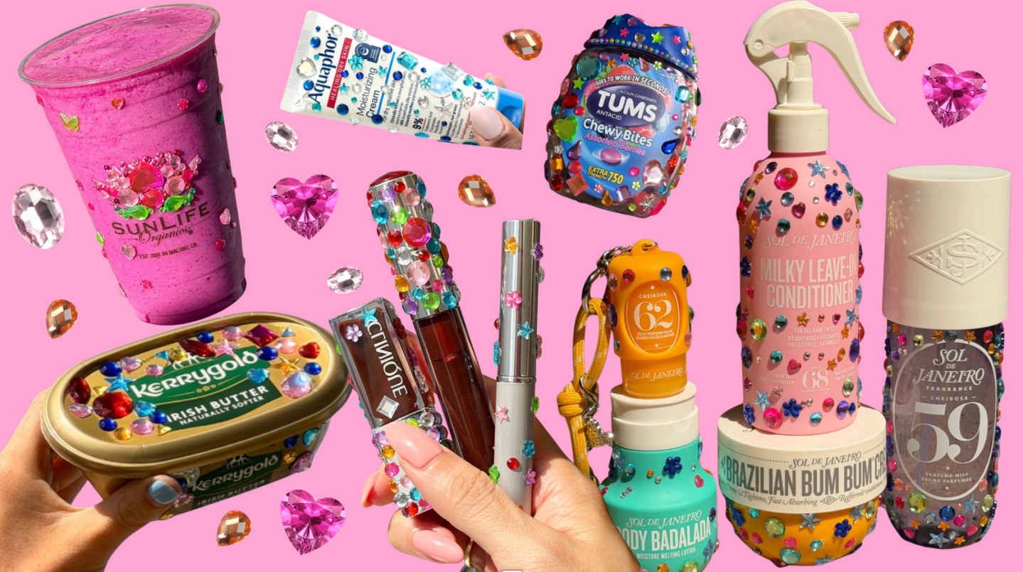 Gen Z’s bedazzling era is the latest Lipstick Index as youths put gems on everything from coffee cups to skincare