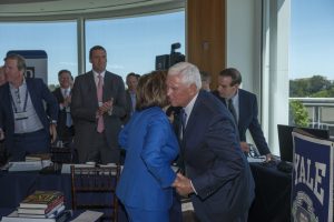 Pelosi and Pence Share Emotional Embrace at Yale Patriot Award Ceremony, Signaling Bipartisan Hope