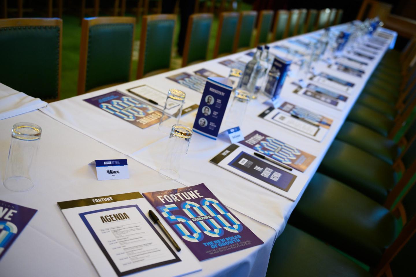 Fortune hosted its CEO Forum in London on Sept. 16, 2026.