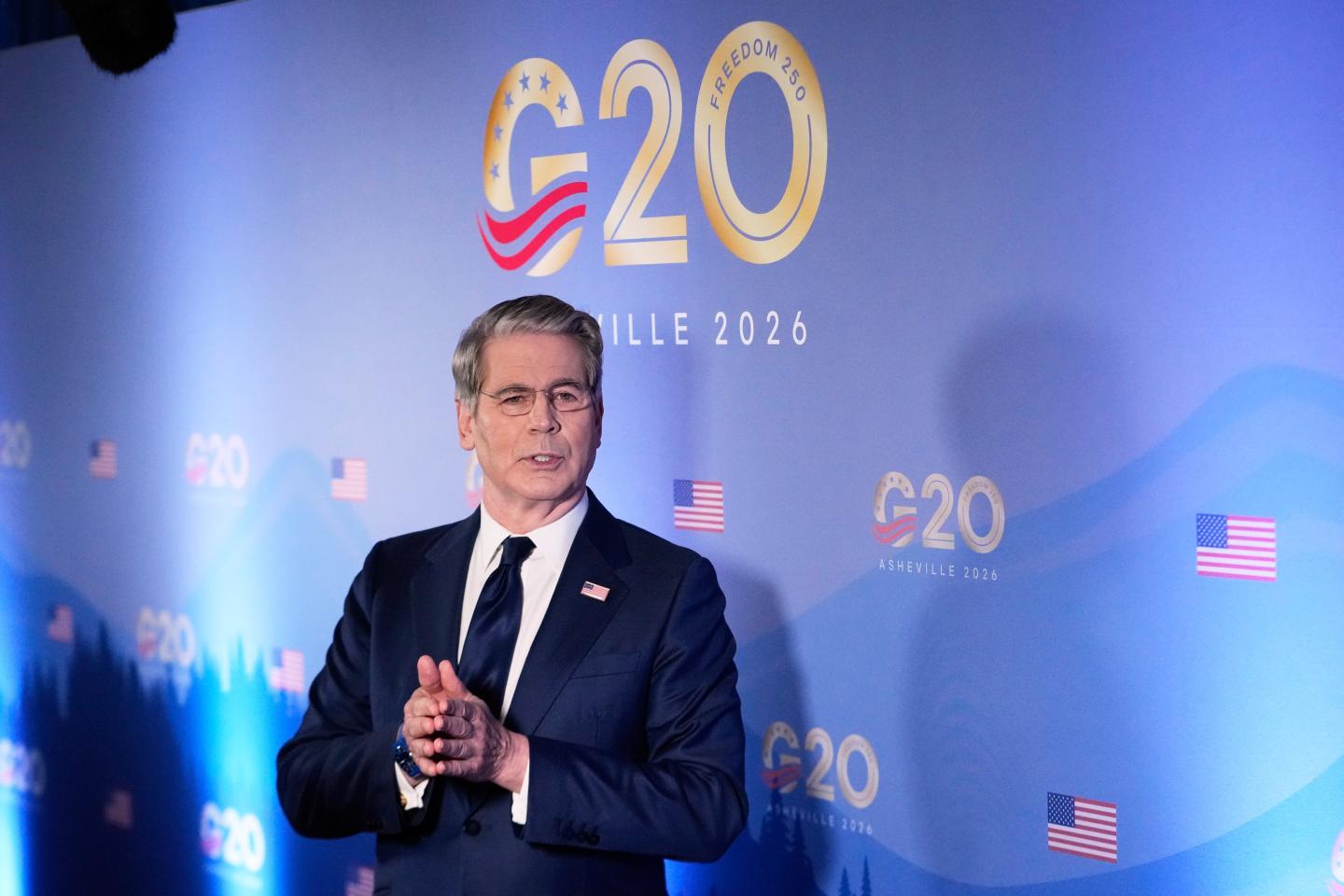 Scott Bessent says 19 of the G20 finance ministers agreed to address ‘cheap imports’ but ‘China was the dissenter’