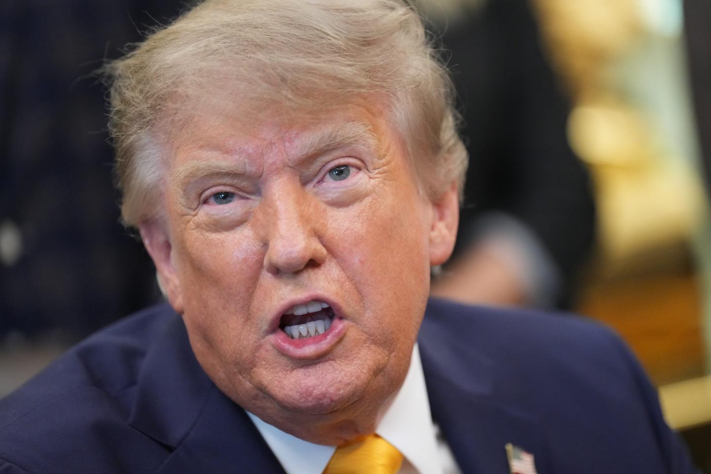 President Donald Trump in the Oval Office of the White House on Friday, Sept. 4, 2026.