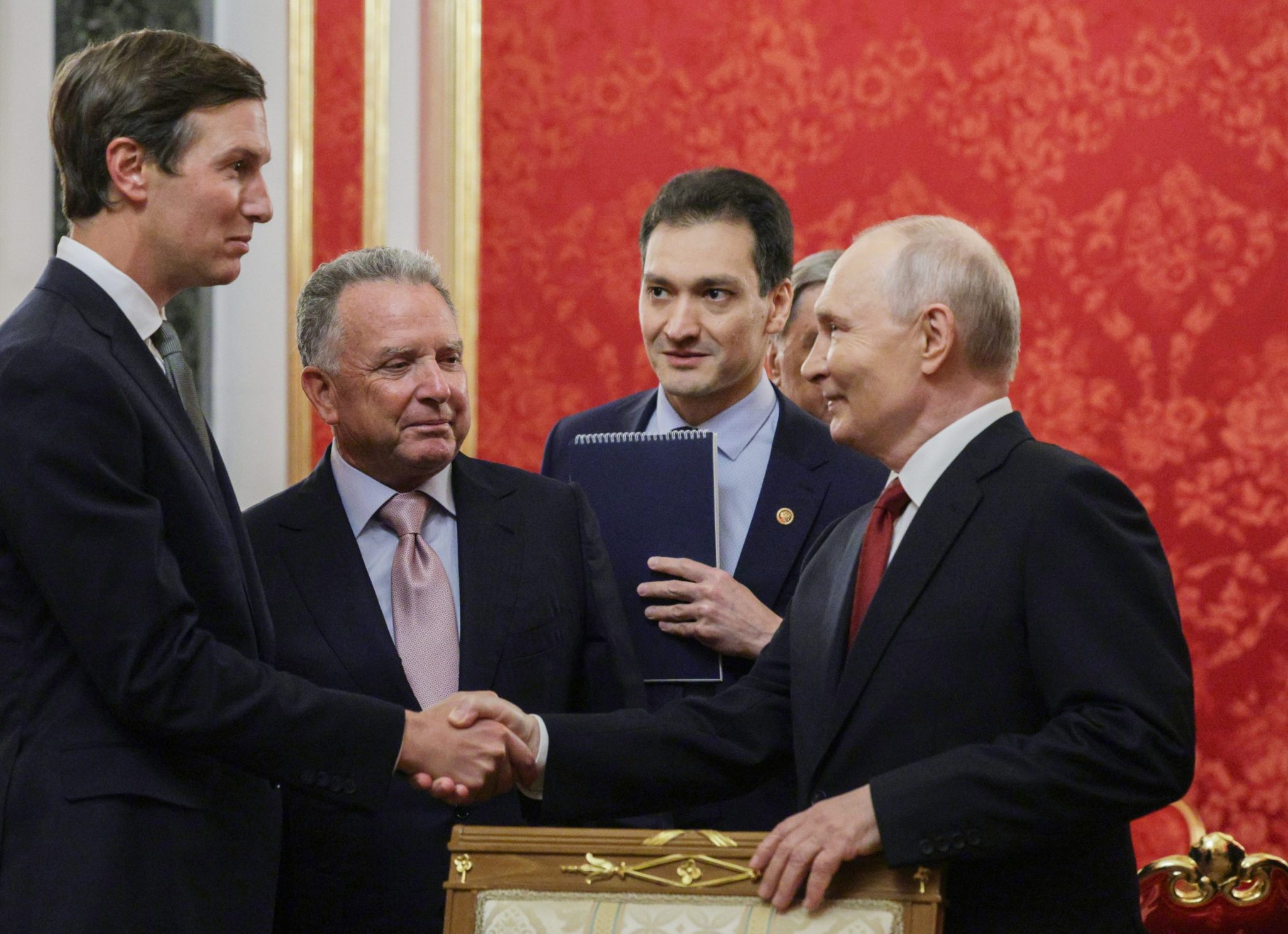 U.S. envoys Steve Witkoff and Jared Kushner meet with Putin in Russia again, ahead of their first-ever visit to Ukraine during peace effort