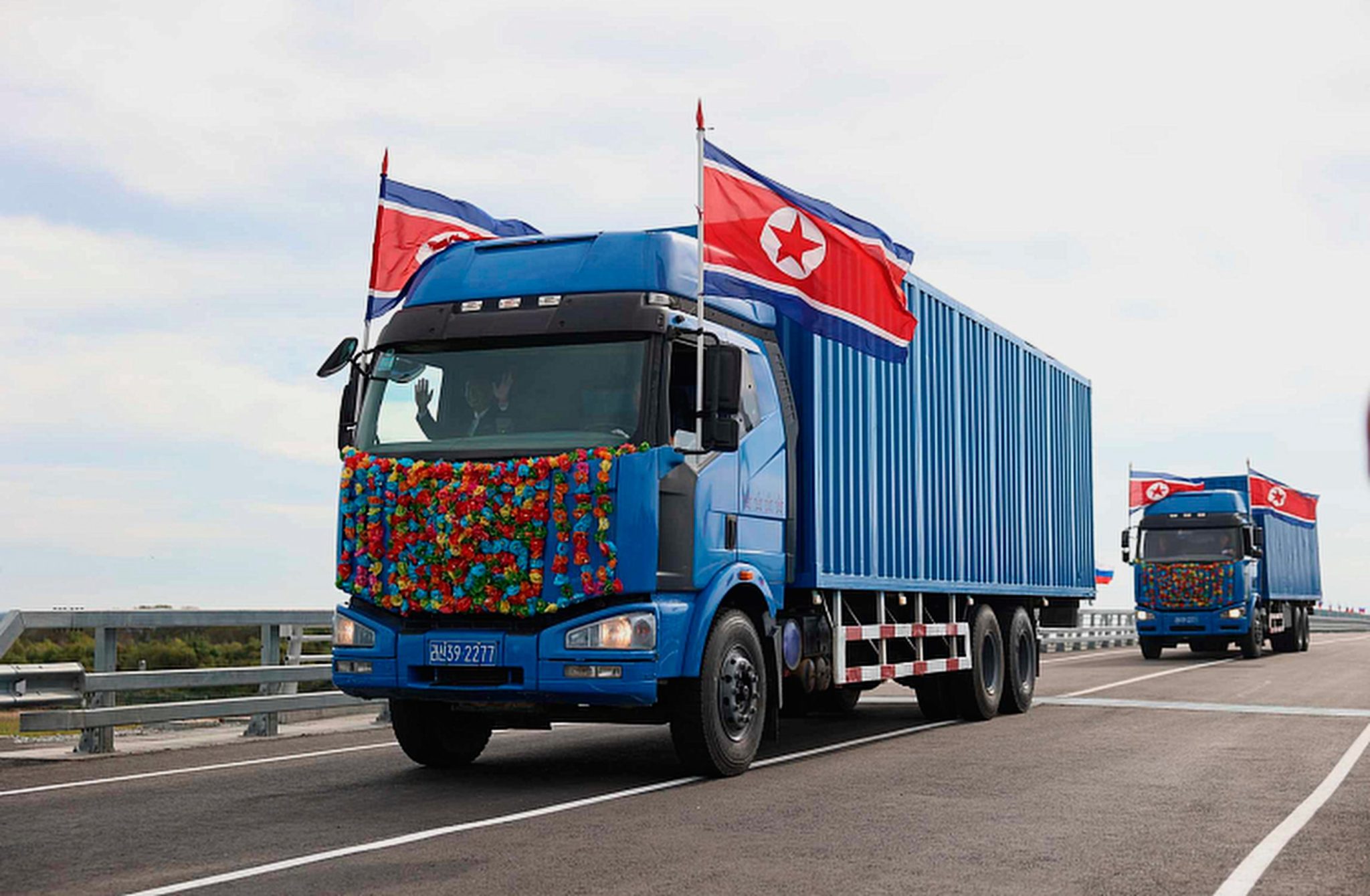 Russia and North Korea open first road bridge across their borders—marking a ‘significant event’ in ‘expansion of transport infrastructure’