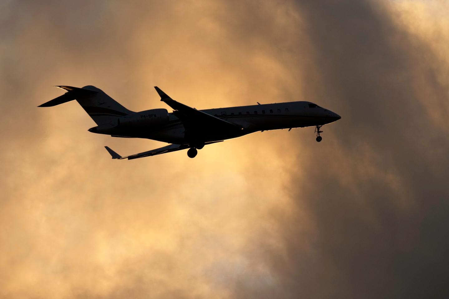 Photo of jet in the sky