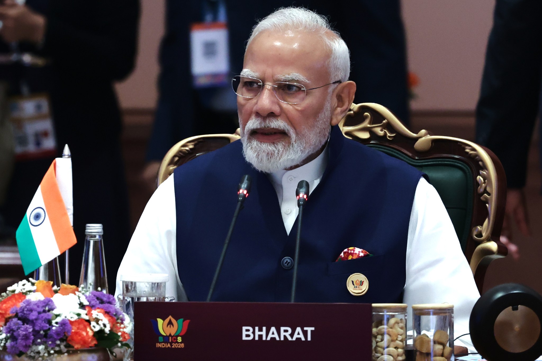 Indian PM Narendra Modi calls out BRICS nations, telling summit it’s time to act on their agreements and convert ‘files to real-life impact’