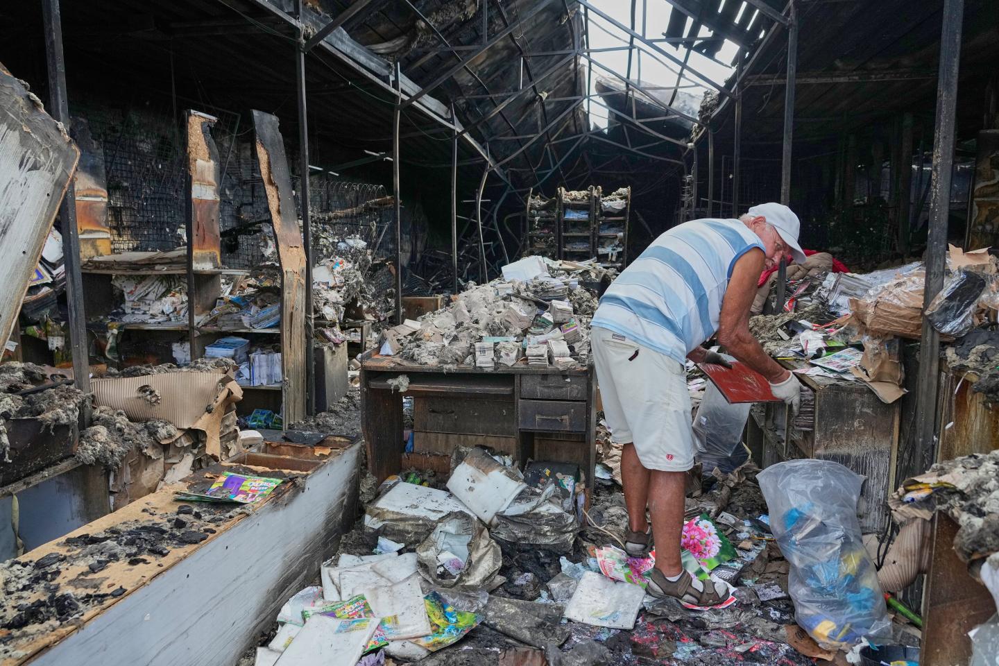 Ukraine’s book industry faces collapse after Russian strikes destroy warehouses