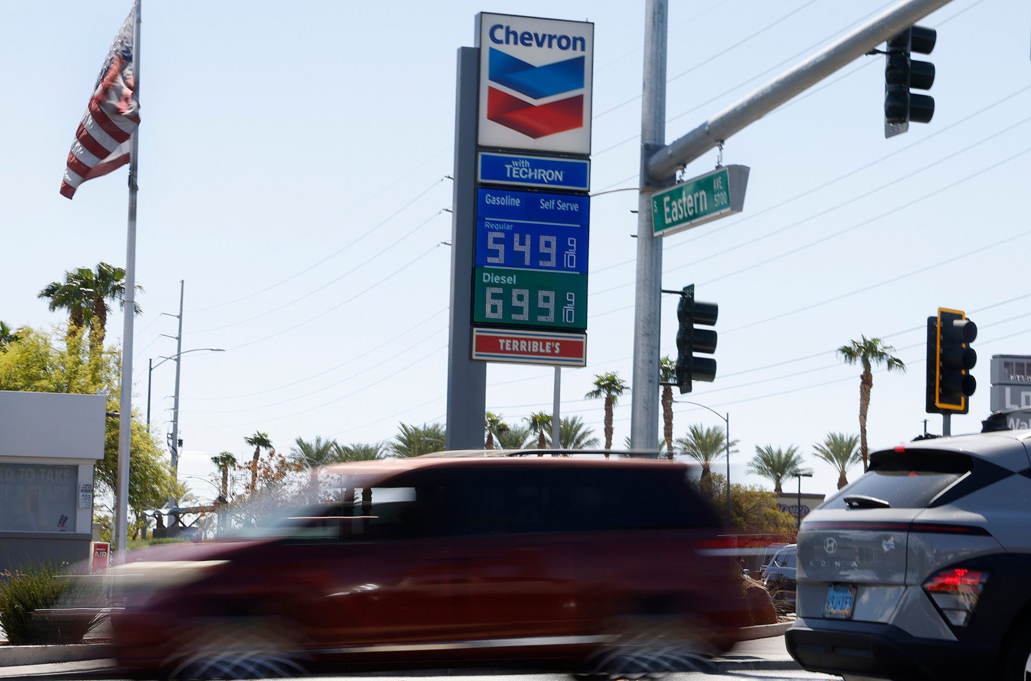 As high fuel costs force people to choose between filling up or buying groceries, Trump says ‘it’s a very inexpensive price to pay’ for the Iran war