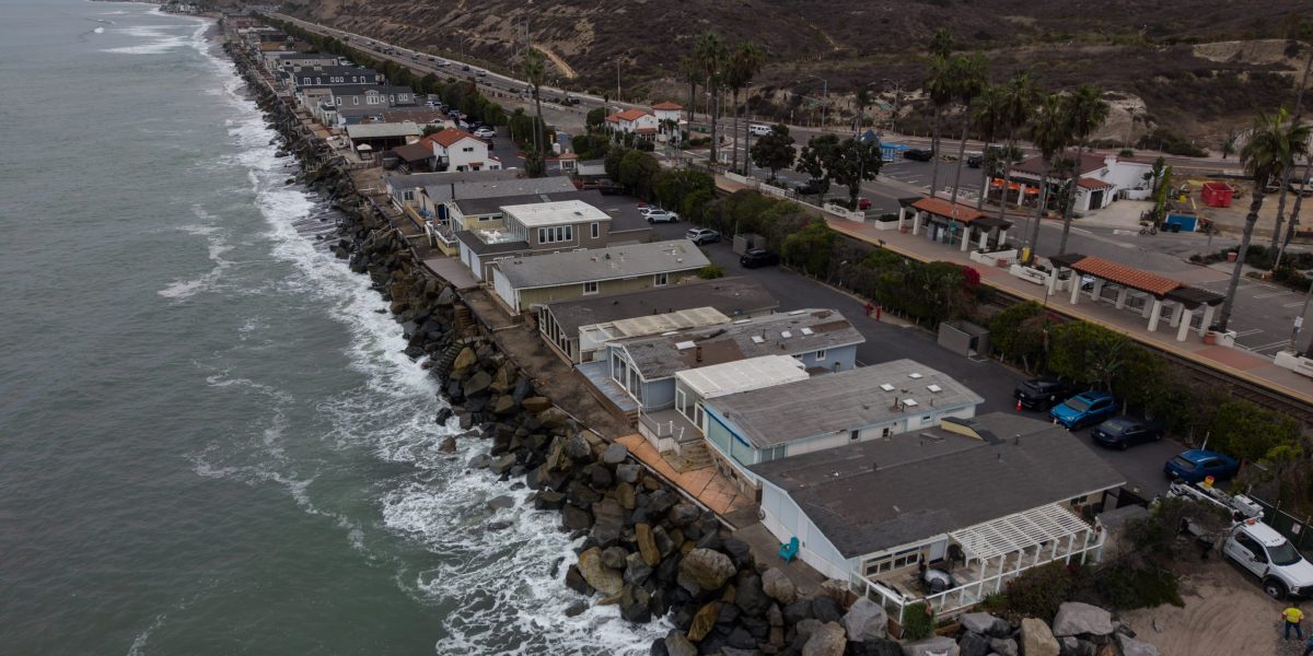 Coastal erosion is so bad in California that this mostly GOP city may tax itself to restore beach