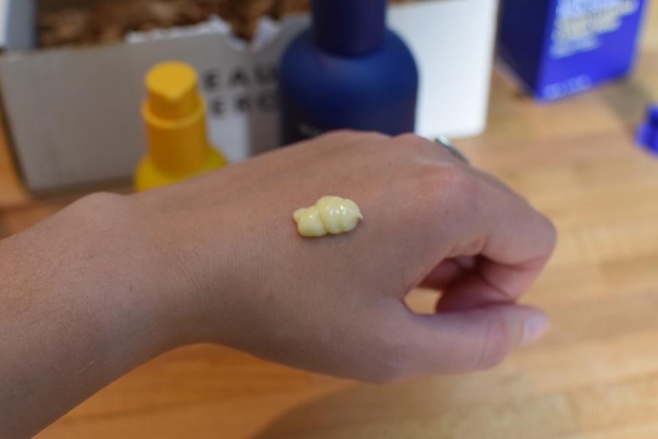 Our tester with BeautyHeros