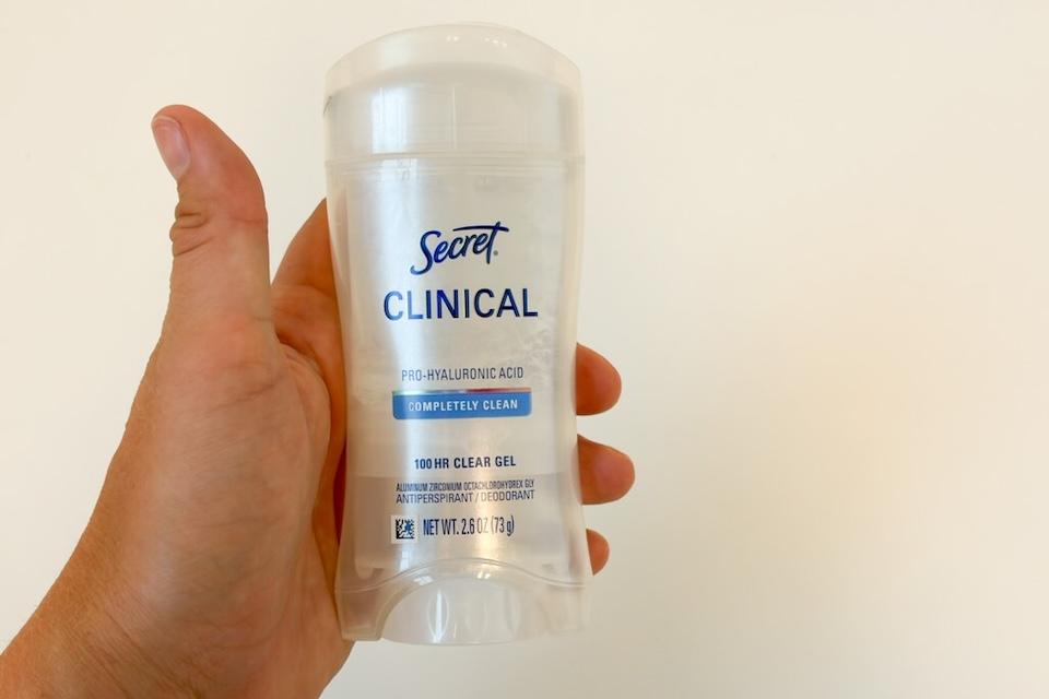 Secret as best deodorant
