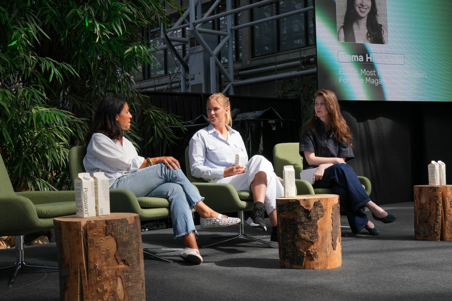 Hedda Båverud Olsson, center, is the CEO of Lassie, one of the fastest-growing tech companies in Europe. 