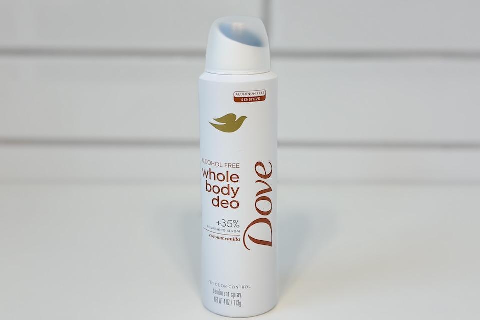 Dove as best deodorant