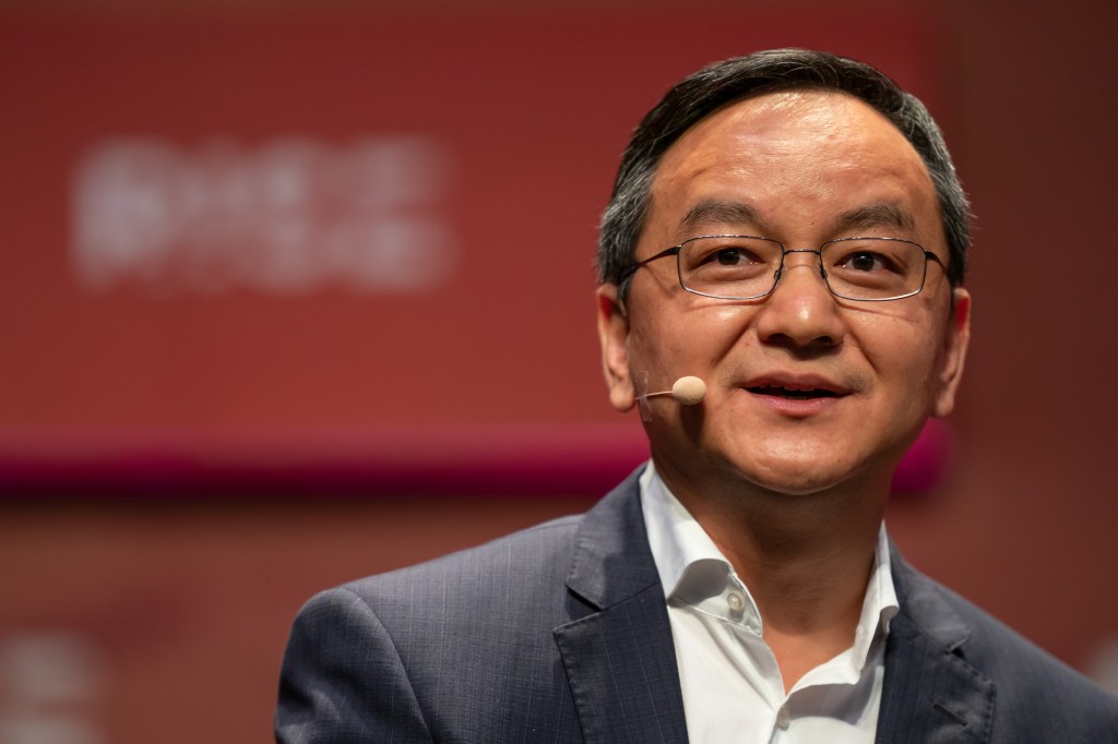 James Peng, co-founder and CEO of Pony.ai Inc., during an event in Hong Kong on July 10, 2019. (Photo: Anthony Kwan/Bloomberg/Getty Images)