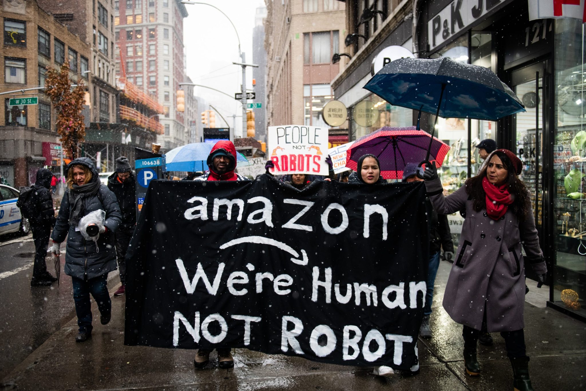 Amazon workers on food stamps have tripled despite its record revenue—and it’s just the latest evidence of the new economy of shrinking labor shares