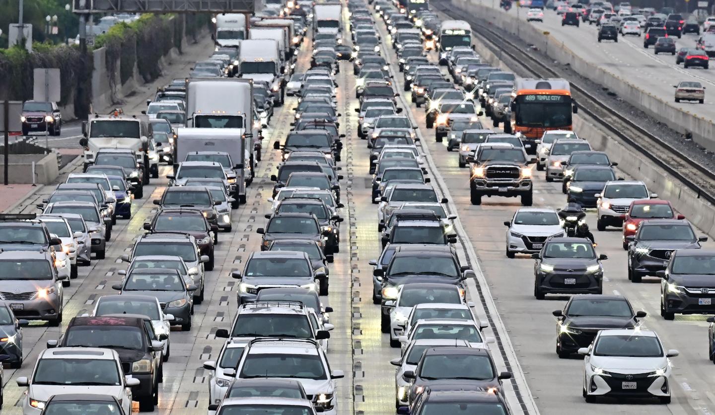 Rush hour in LA
