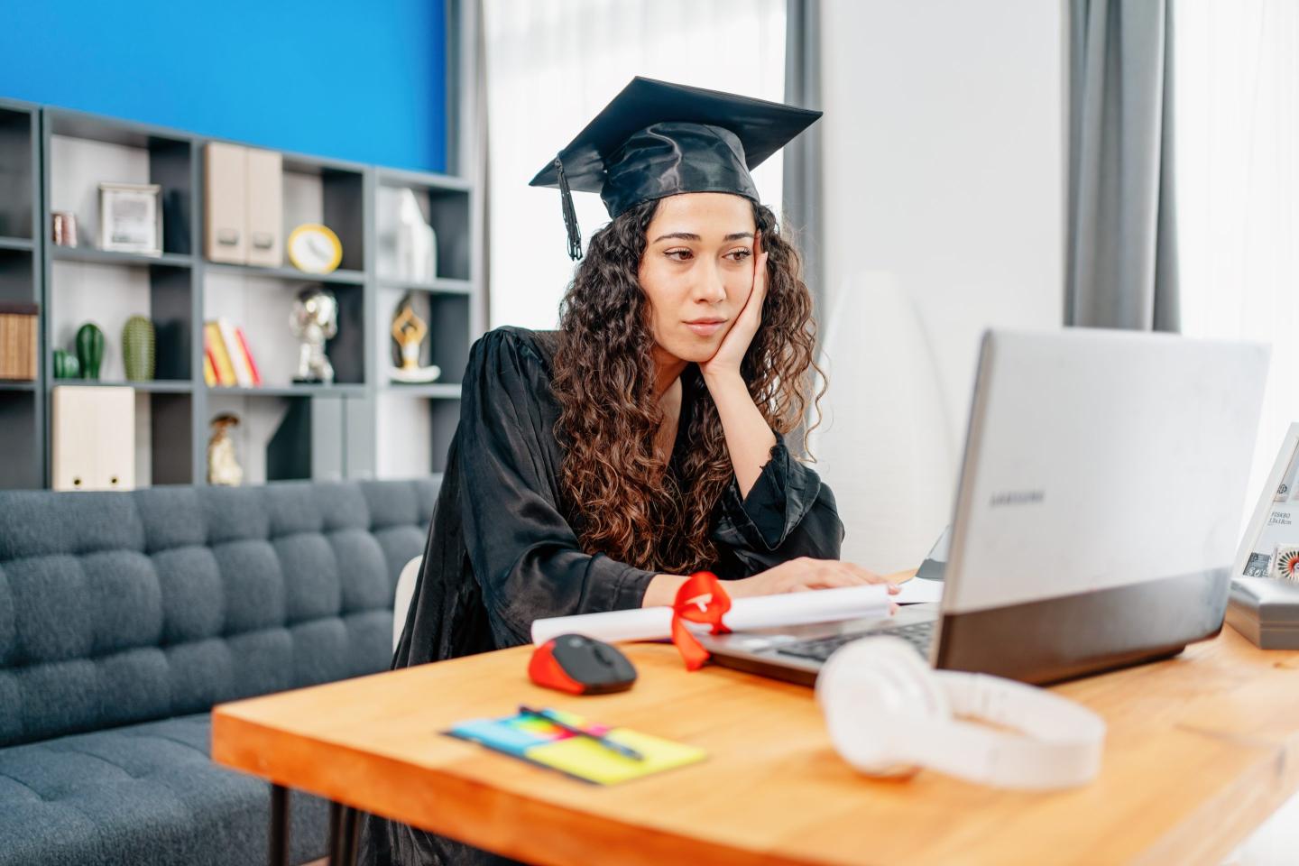College grads are turning to retail jobs because they can't find jobs with their AI-exposed majors.