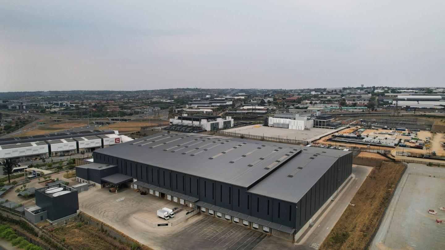 Photo of data center in South Africa