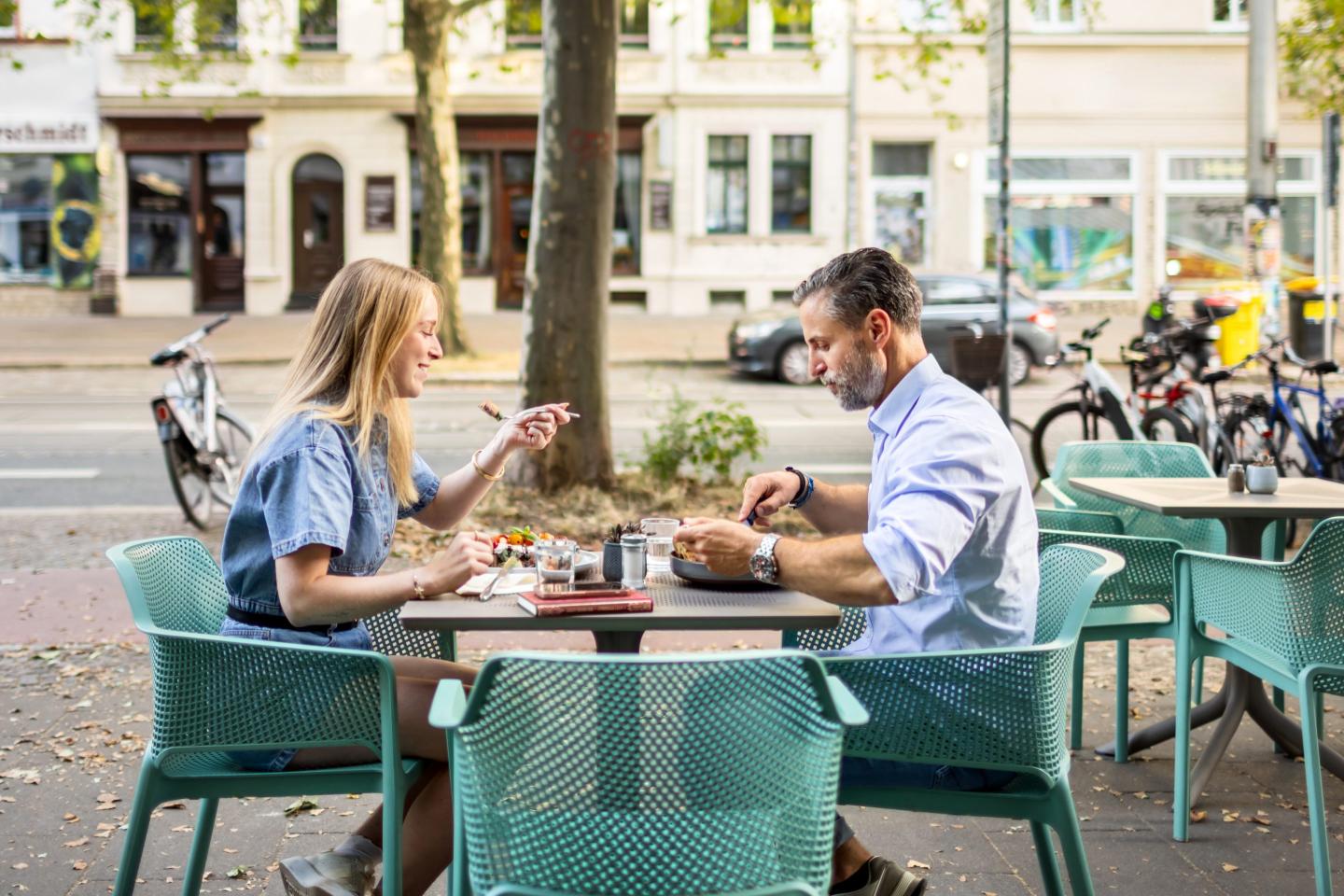 Couple on a date