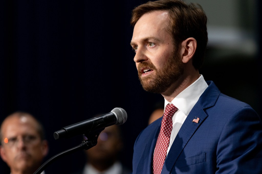 Andrew Ferguson, chair of the Federal Trade Commission (FTC), in Whitehall, Ohio on June 4, 2026. (Photo: Stephen Zenner/Bloomberg/Getty Images)