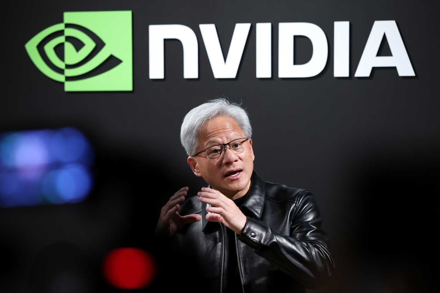 Jensen Huang, chief executive officer of Nvidia Corp.